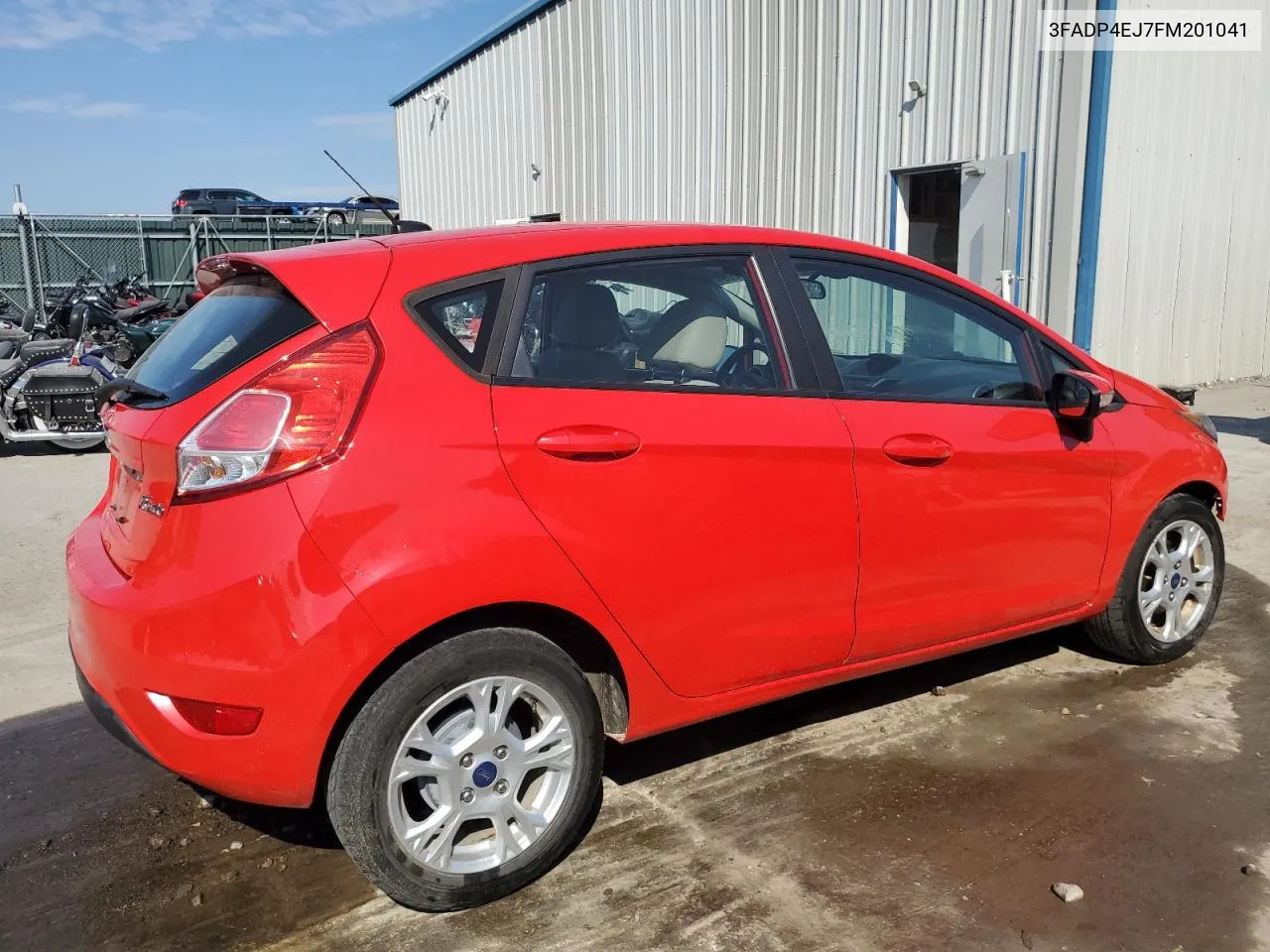 2015 Ford Fiesta Se VIN: 3FADP4EJ7FM201041 Lot: 70236094