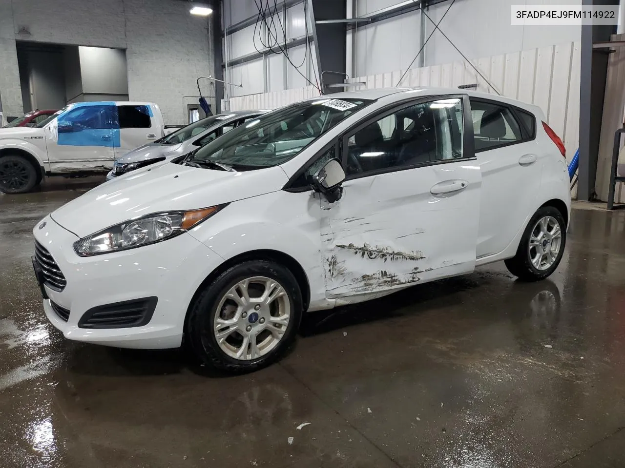 2015 Ford Fiesta Se VIN: 3FADP4EJ9FM114922 Lot: 70395834