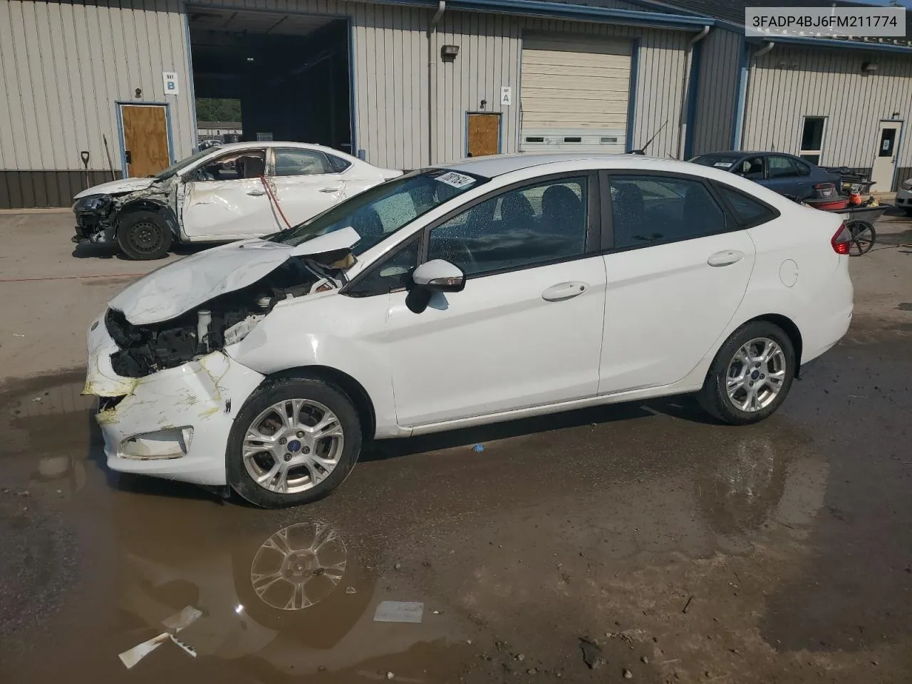 2015 Ford Fiesta Se VIN: 3FADP4BJ6FM211774 Lot: 70801634