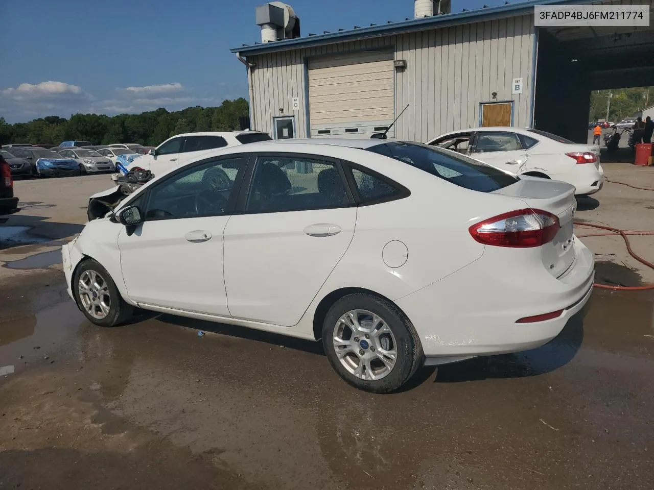 2015 Ford Fiesta Se VIN: 3FADP4BJ6FM211774 Lot: 70801634