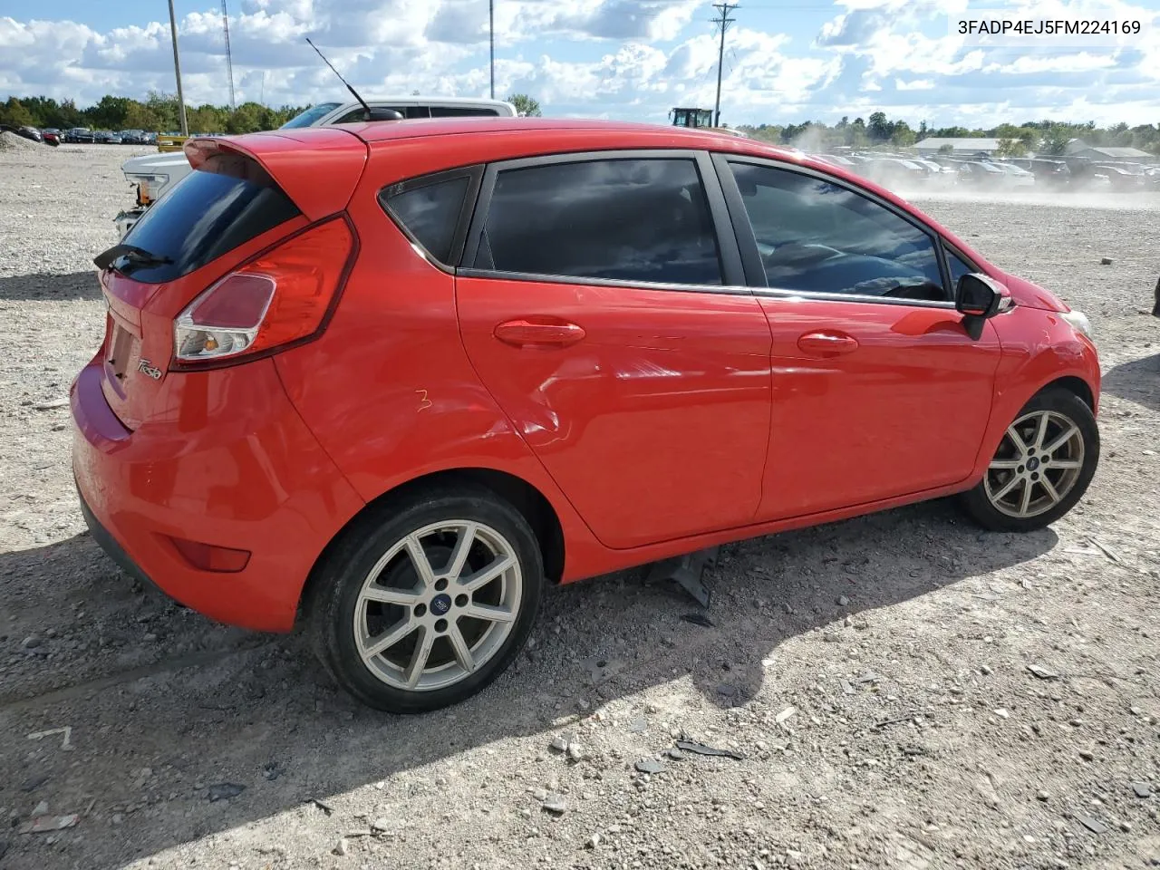 2015 Ford Fiesta Se VIN: 3FADP4EJ5FM224169 Lot: 71448914