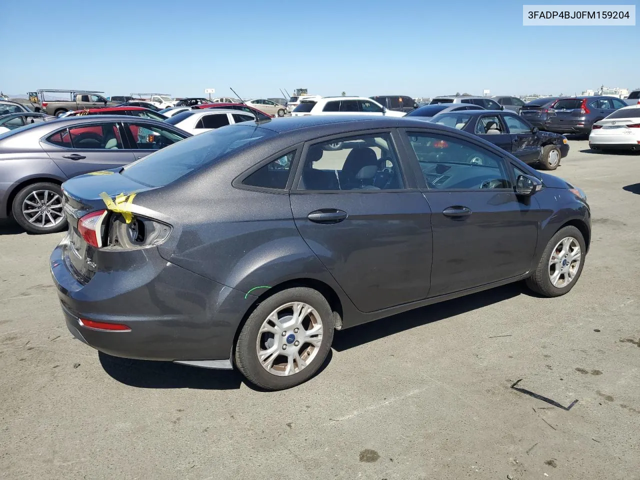 2015 Ford Fiesta Se VIN: 3FADP4BJ0FM159204 Lot: 71464584