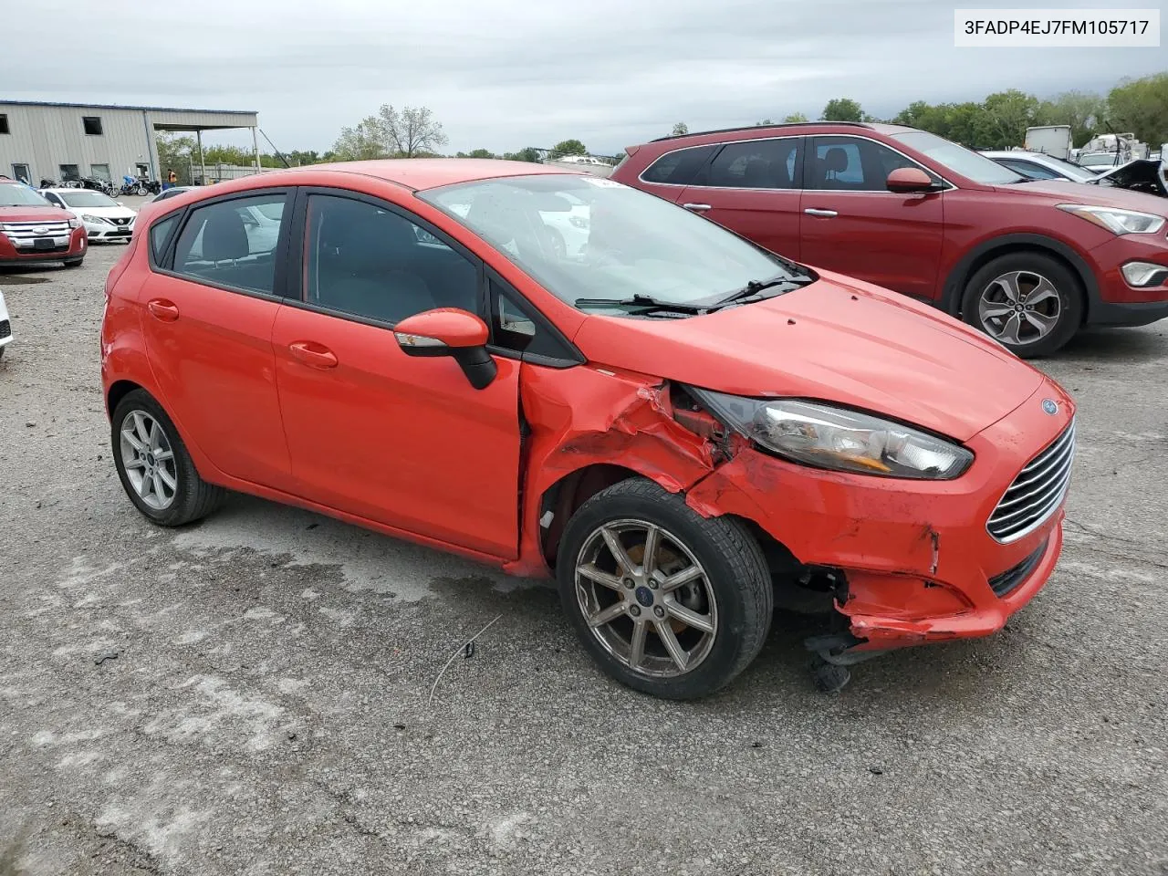 3FADP4EJ7FM105717 2015 Ford Fiesta Se