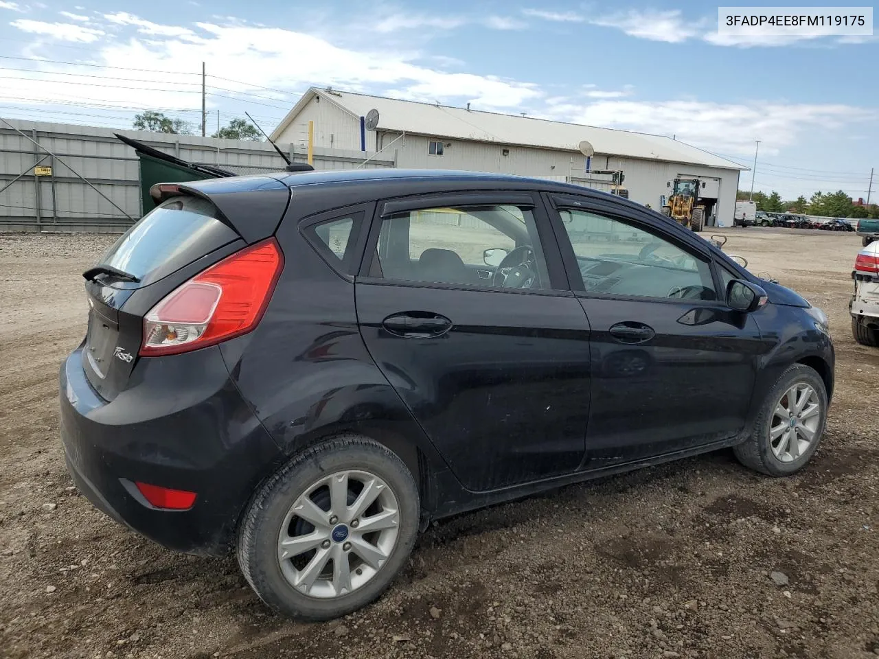 2015 Ford Fiesta Se VIN: 3FADP4EE8FM119175 Lot: 72462764