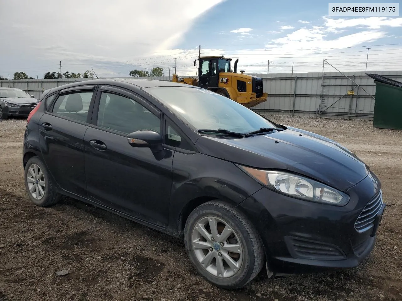 2015 Ford Fiesta Se VIN: 3FADP4EE8FM119175 Lot: 72462764