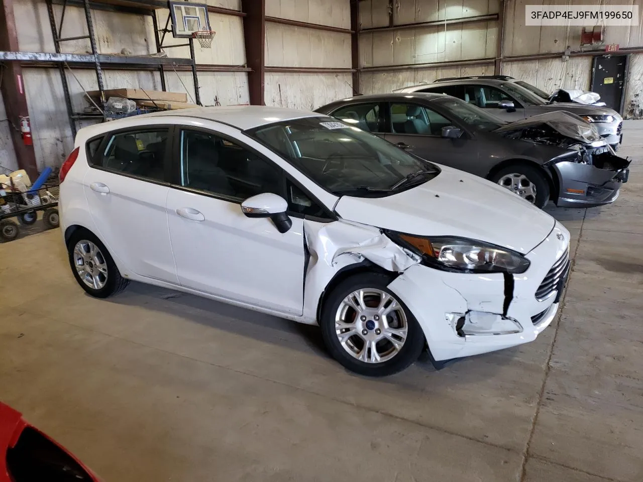 2015 Ford Fiesta Se VIN: 3FADP4EJ9FM199650 Lot: 73042183