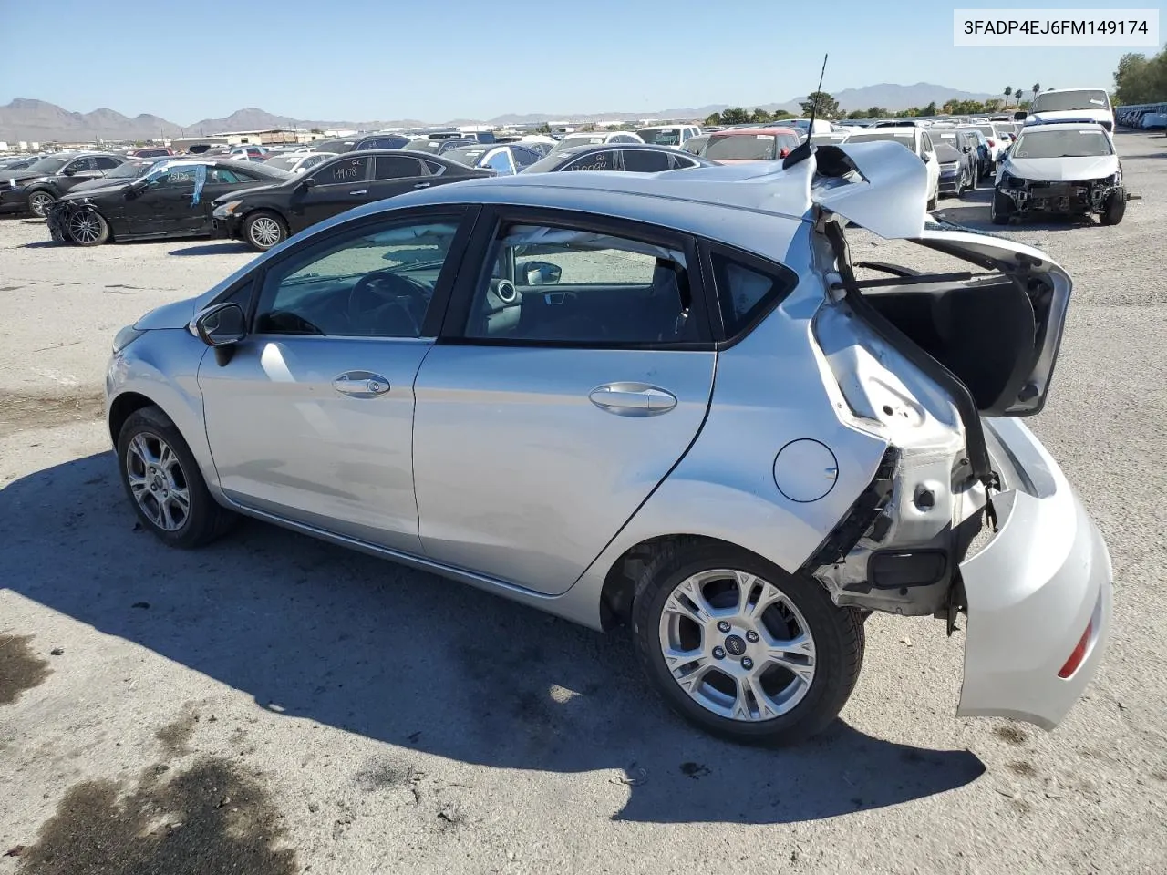 2015 Ford Fiesta Se VIN: 3FADP4EJ6FM149174 Lot: 73298833