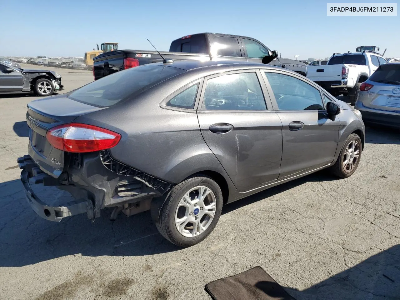 2015 Ford Fiesta Se VIN: 3FADP4BJ6FM211273 Lot: 73351714