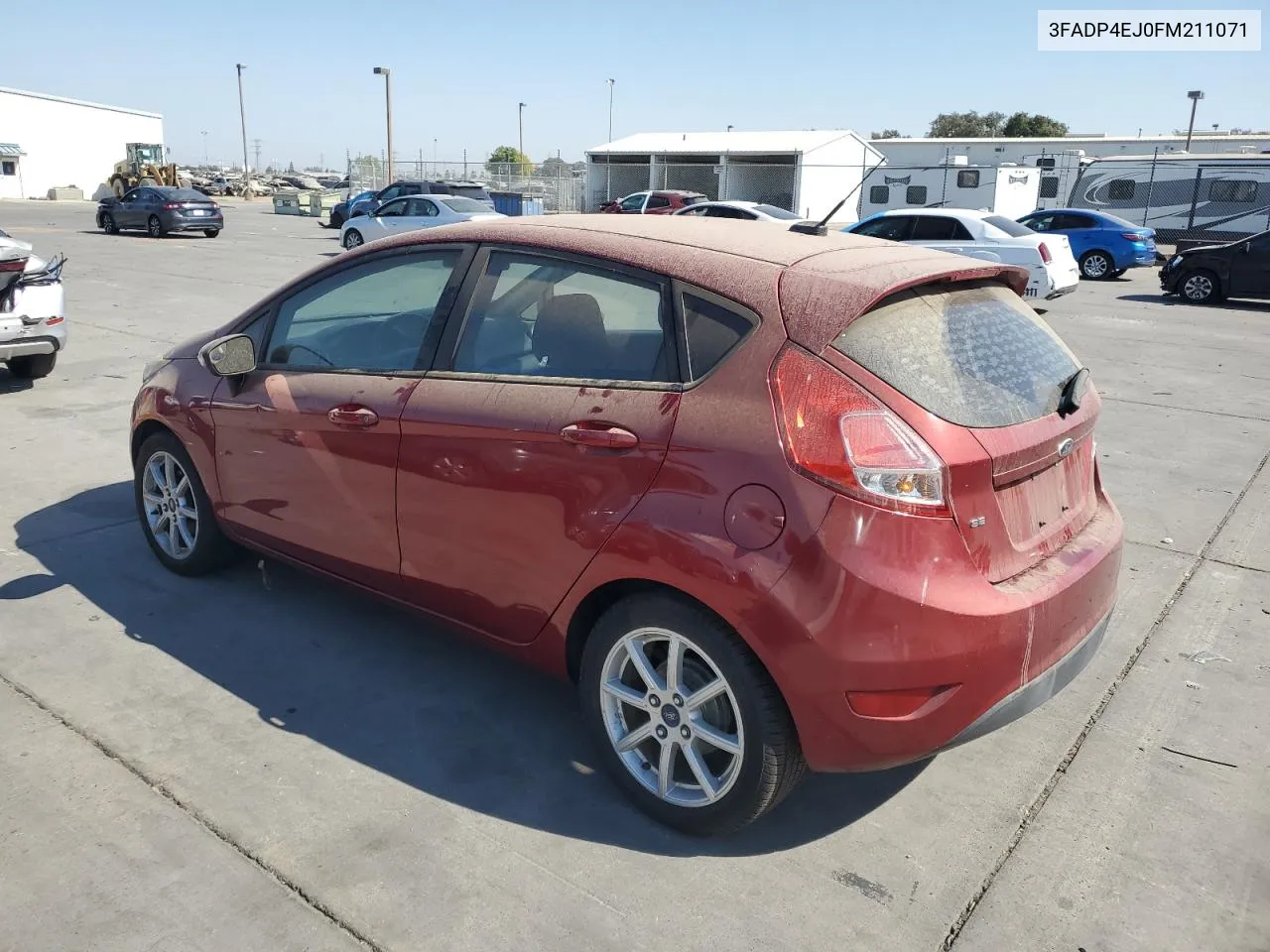 2015 Ford Fiesta Se VIN: 3FADP4EJ0FM211071 Lot: 73423684