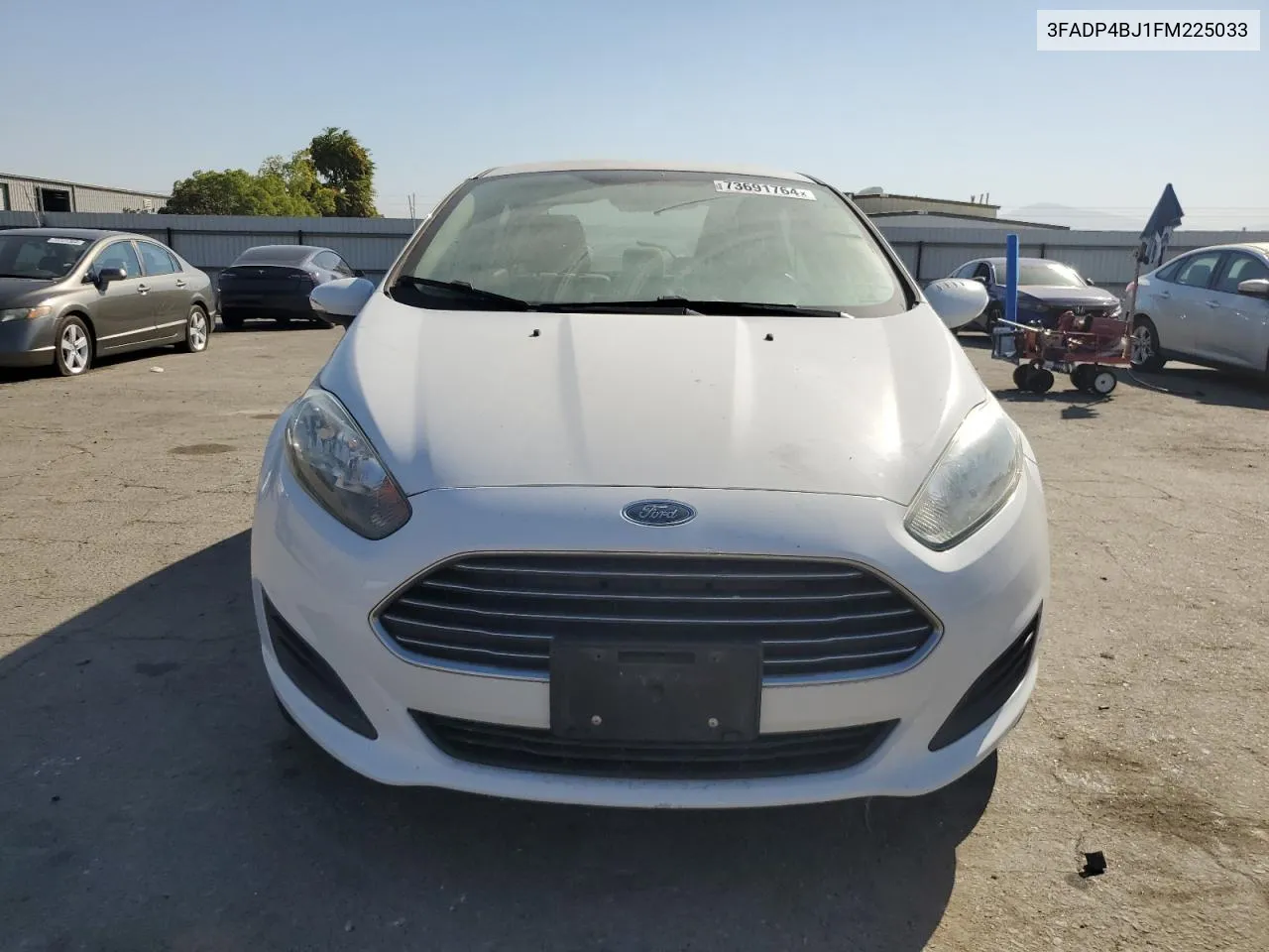 2015 Ford Fiesta Se VIN: 3FADP4BJ1FM225033 Lot: 73691764