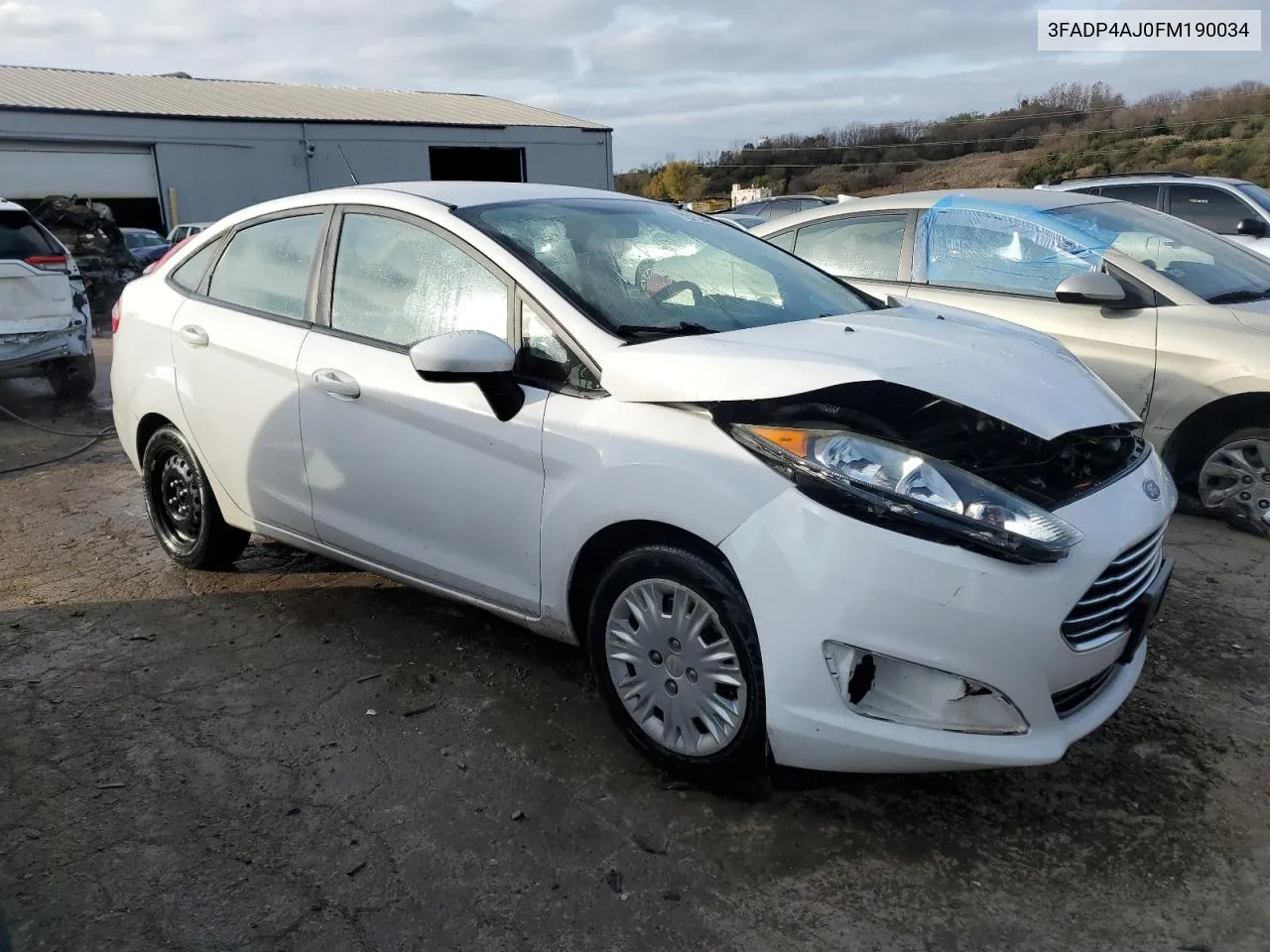 3FADP4AJ0FM190034 2015 Ford Fiesta S