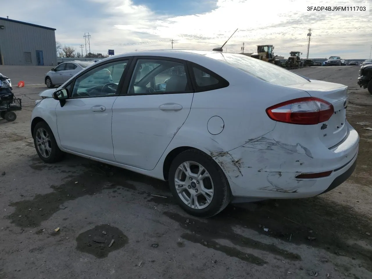 2015 Ford Fiesta Se VIN: 3FADP4BJ9FM111703 Lot: 80345723