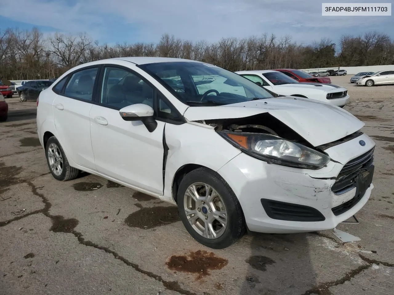 2015 Ford Fiesta Se VIN: 3FADP4BJ9FM111703 Lot: 80345723