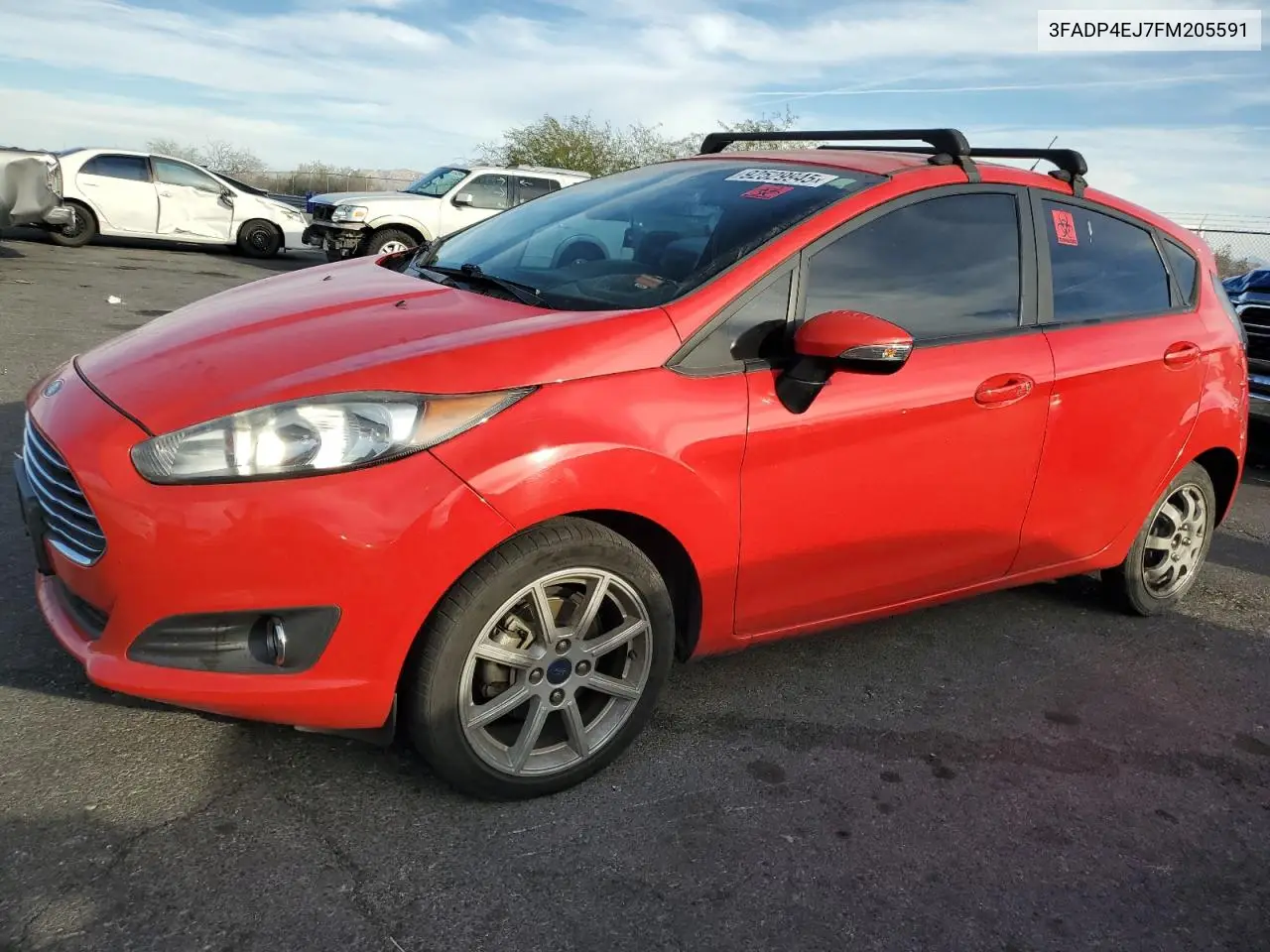 3FADP4EJ7FM205591 2015 Ford Fiesta Se
