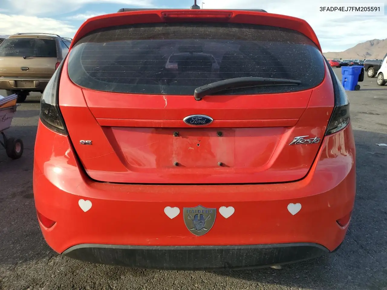 3FADP4EJ7FM205591 2015 Ford Fiesta Se