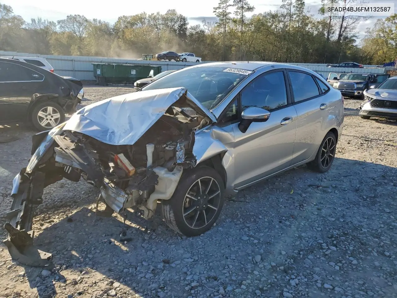 3FADP4BJ6FM132587 2015 Ford Fiesta Se