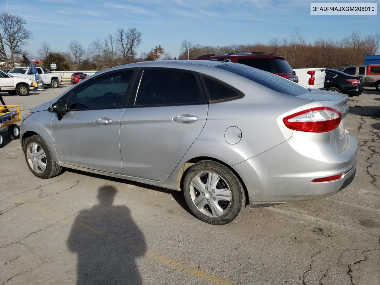 2016 Ford Fiesta S VIN: 3FADP4AJXGM208010 Lot: 36940324