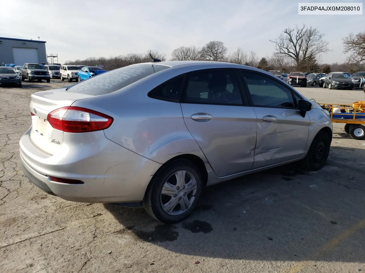 2016 Ford Fiesta S VIN: 3FADP4AJXGM208010 Lot: 36940324