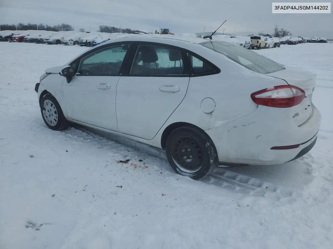 2016 Ford Fiesta S VIN: 3FADP4AJ5GM144202 Lot: 37524974