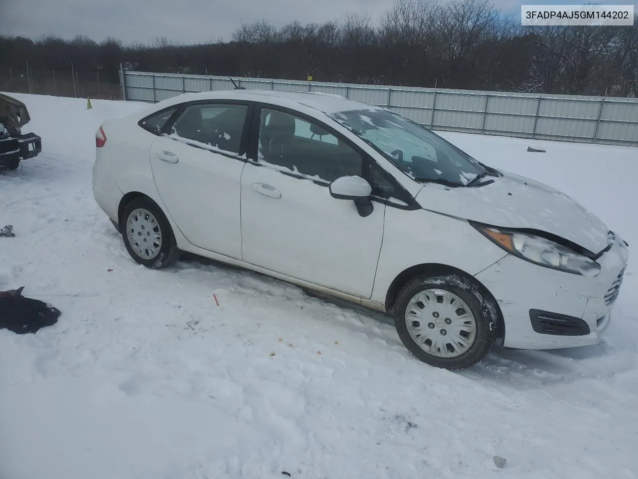 2016 Ford Fiesta S VIN: 3FADP4AJ5GM144202 Lot: 37524974