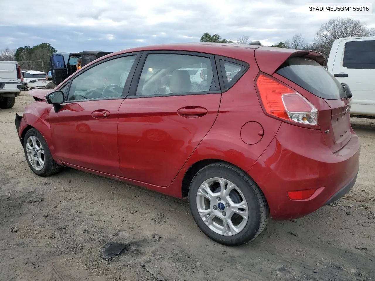 2016 Ford Fiesta Se VIN: 3FADP4EJ5GM155016 Lot: 41501964