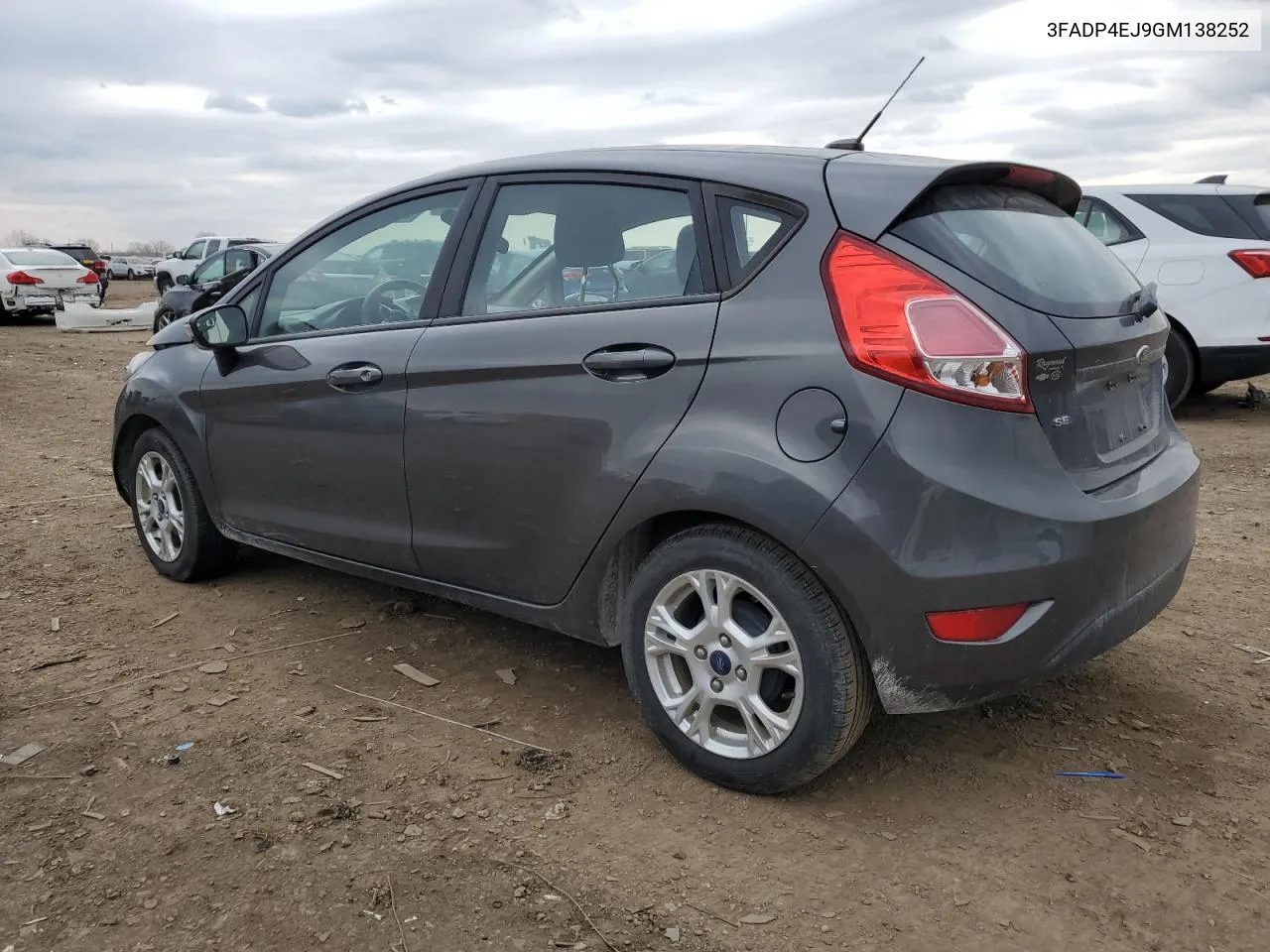 2016 Ford Fiesta Se VIN: 3FADP4EJ9GM138252 Lot: 43799034