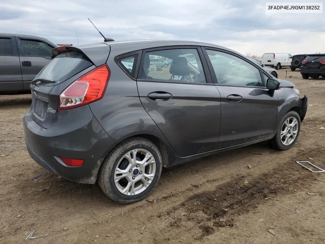 2016 Ford Fiesta Se VIN: 3FADP4EJ9GM138252 Lot: 43799034