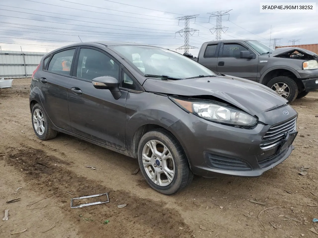 3FADP4EJ9GM138252 2016 Ford Fiesta Se