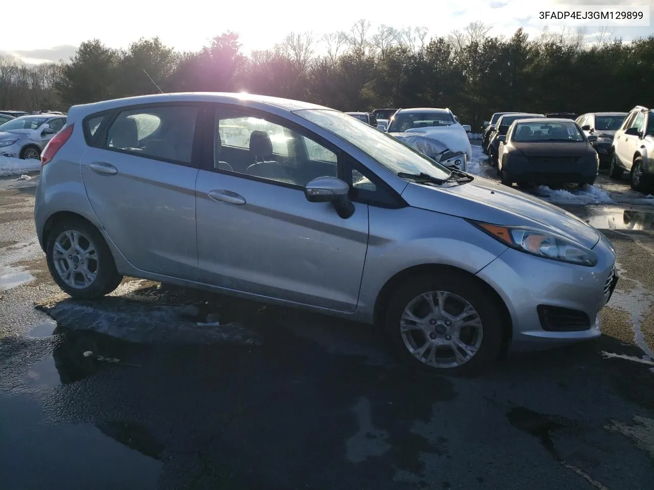 2016 Ford Fiesta Se VIN: 3FADP4EJ3GM129899 Lot: 44049204