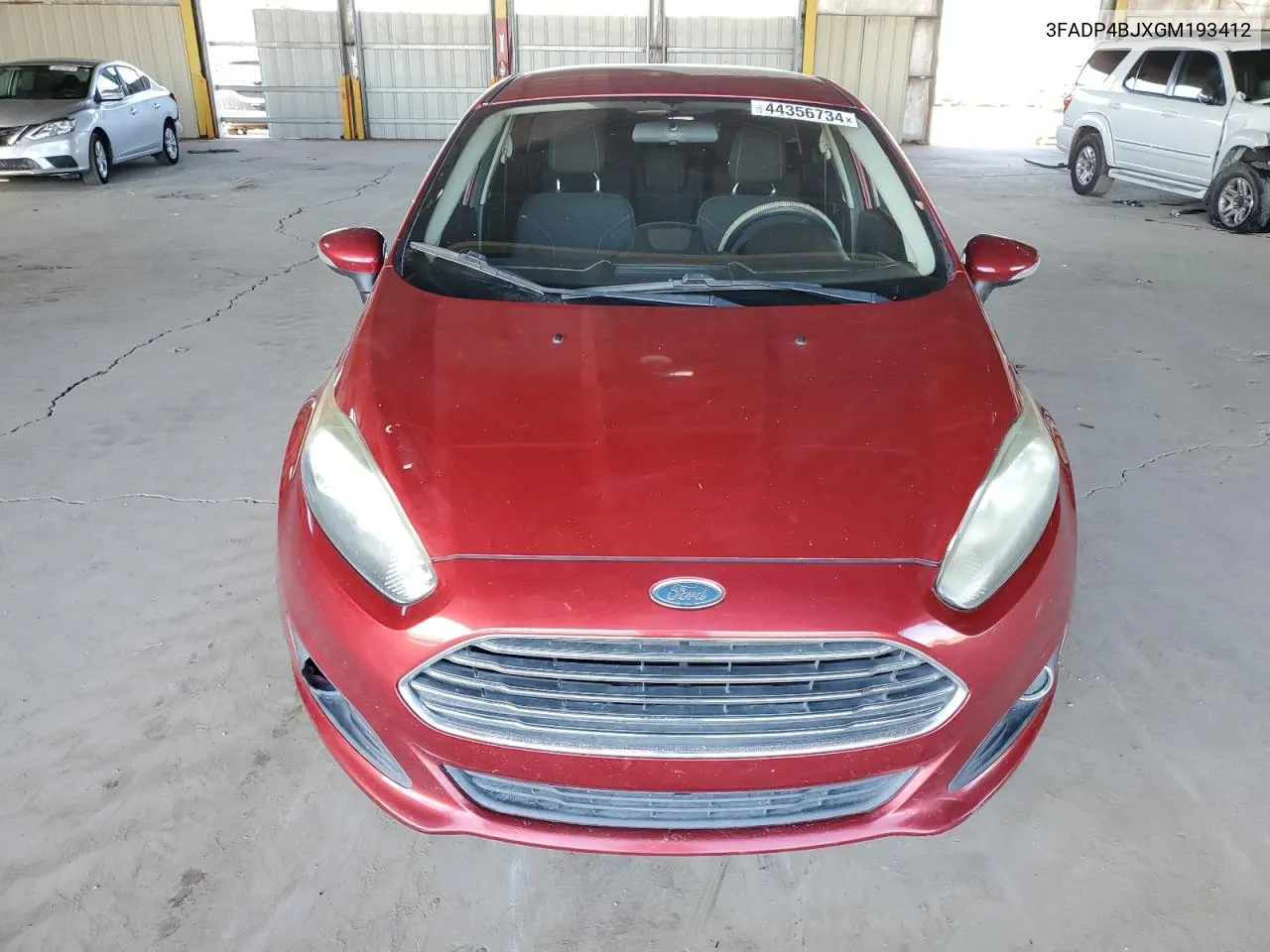 2016 Ford Fiesta Se VIN: 3FADP4BJXGM193412 Lot: 44356734