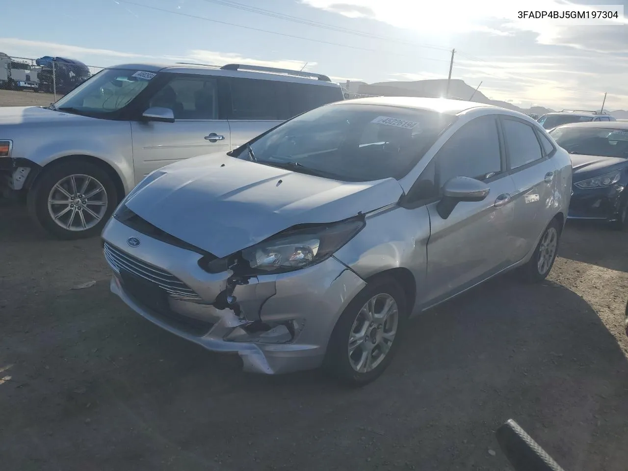 2016 Ford Fiesta Se VIN: 3FADP4BJ5GM197304 Lot: 45226194