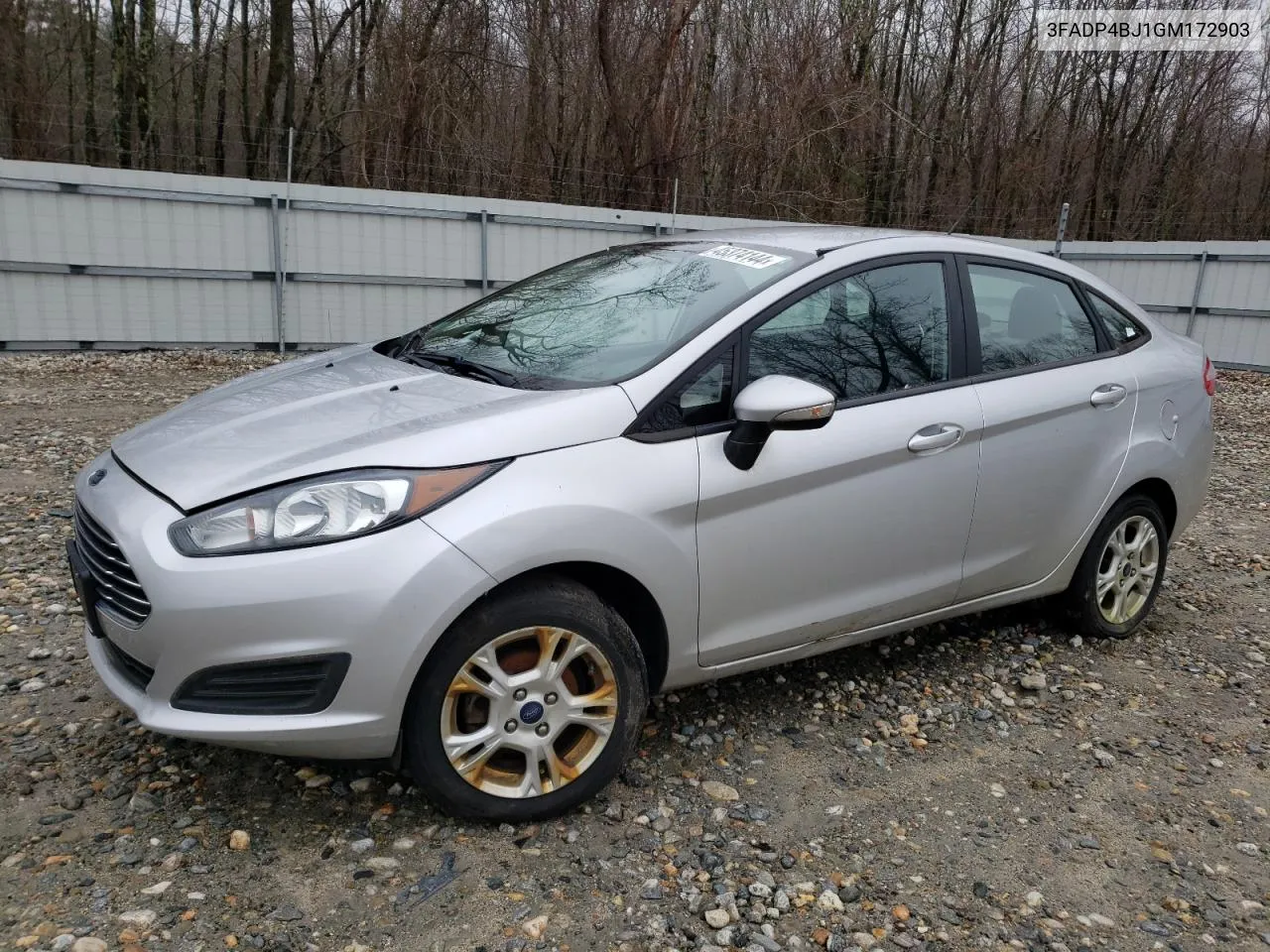 2016 Ford Fiesta Se VIN: 3FADP4BJ1GM172903 Lot: 45374144