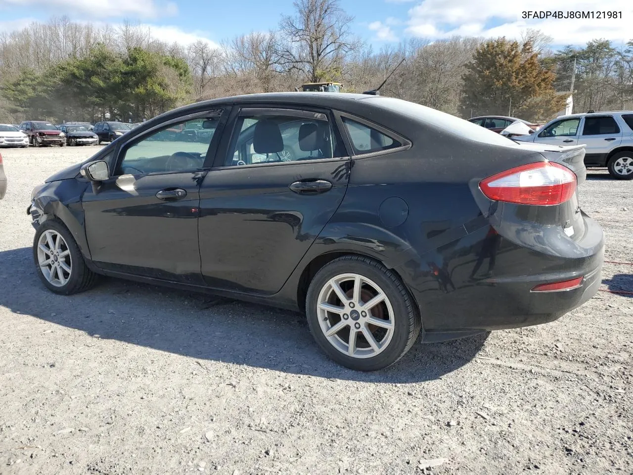 2016 Ford Fiesta Se VIN: 3FADP4BJ8GM121981 Lot: 47222024