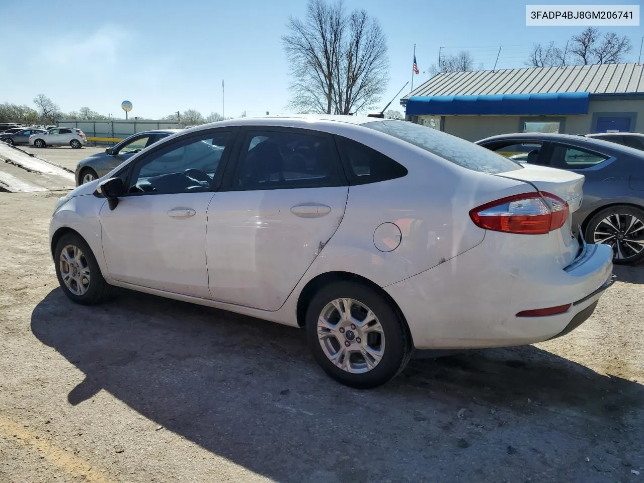 3FADP4BJ8GM206741 2016 Ford Fiesta Se