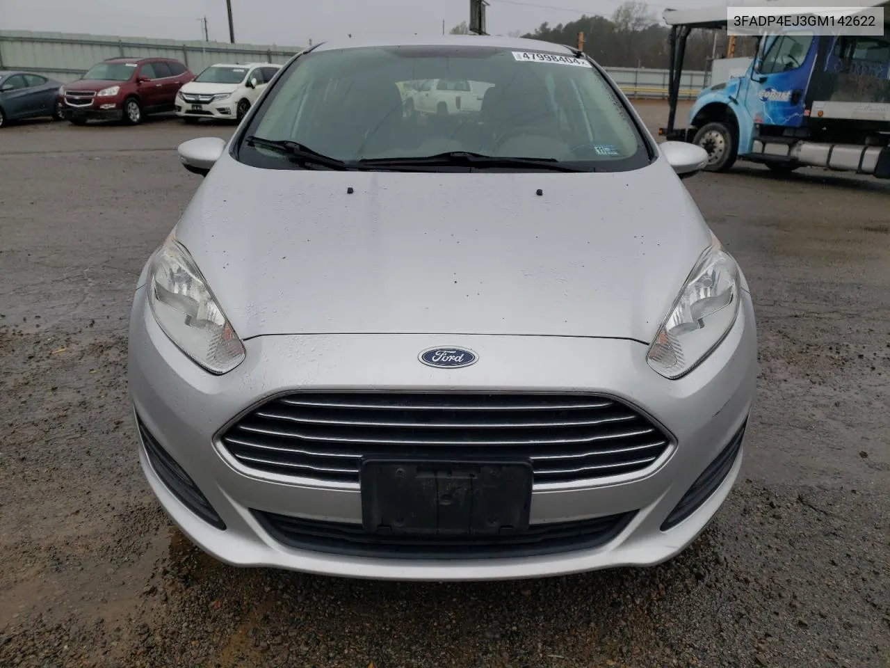 2016 Ford Fiesta Se VIN: 3FADP4EJ3GM142622 Lot: 47998404