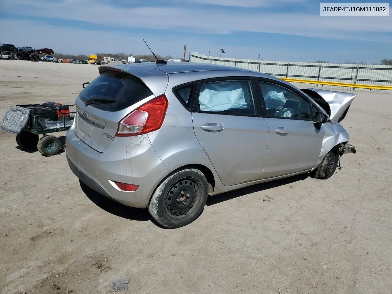 2016 Ford Fiesta S VIN: 3FADP4TJ1GM115082 Lot: 48987774