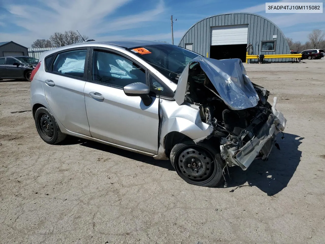 2016 Ford Fiesta S VIN: 3FADP4TJ1GM115082 Lot: 48987774