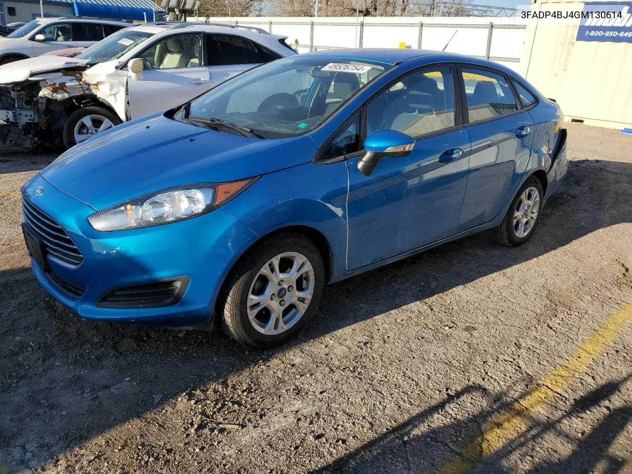 2016 Ford Fiesta Se VIN: 3FADP4BJ4GM130614 Lot: 49526754