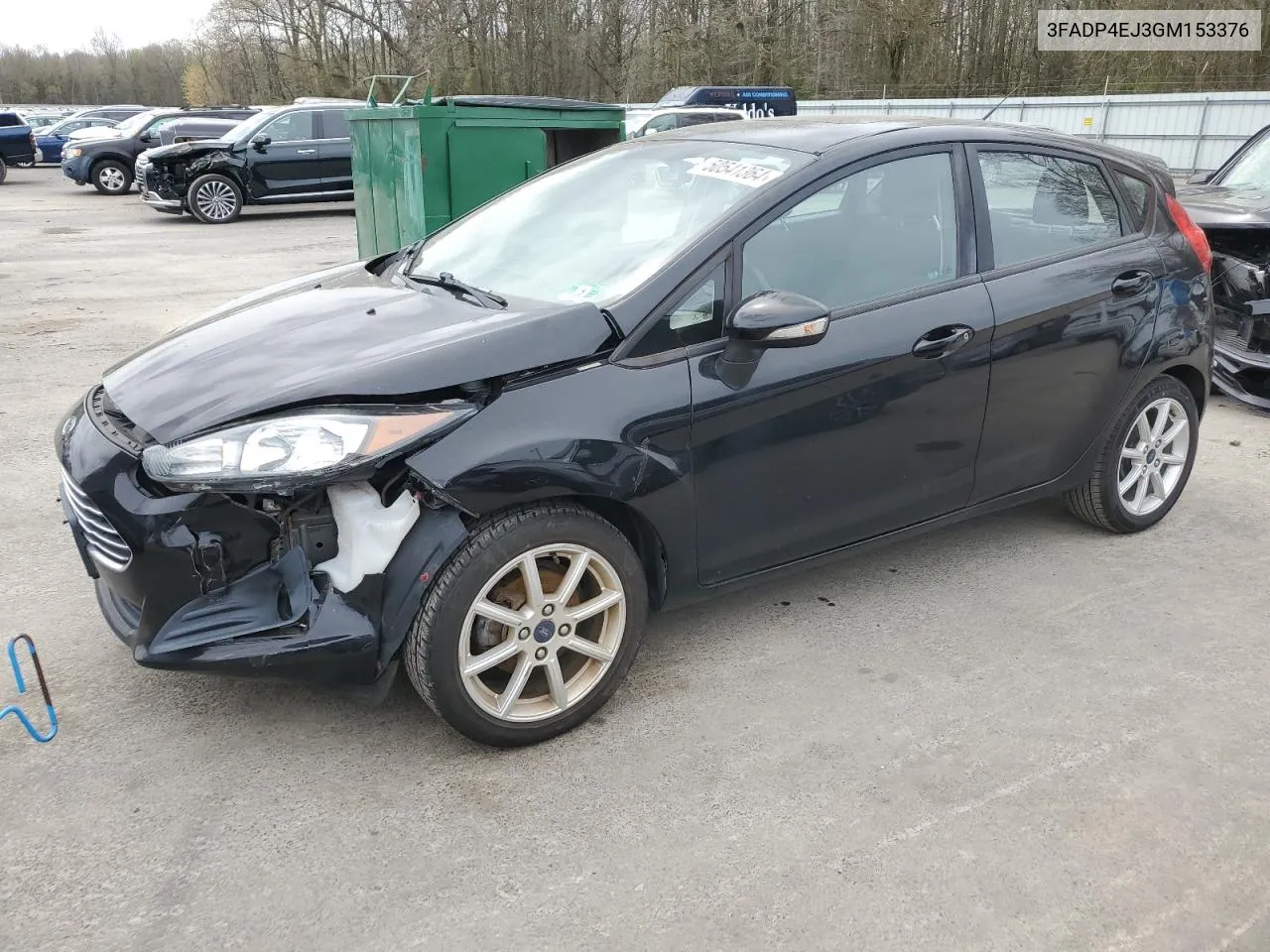 3FADP4EJ3GM153376 2016 Ford Fiesta Se