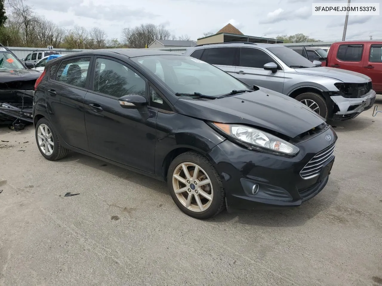 3FADP4EJ3GM153376 2016 Ford Fiesta Se