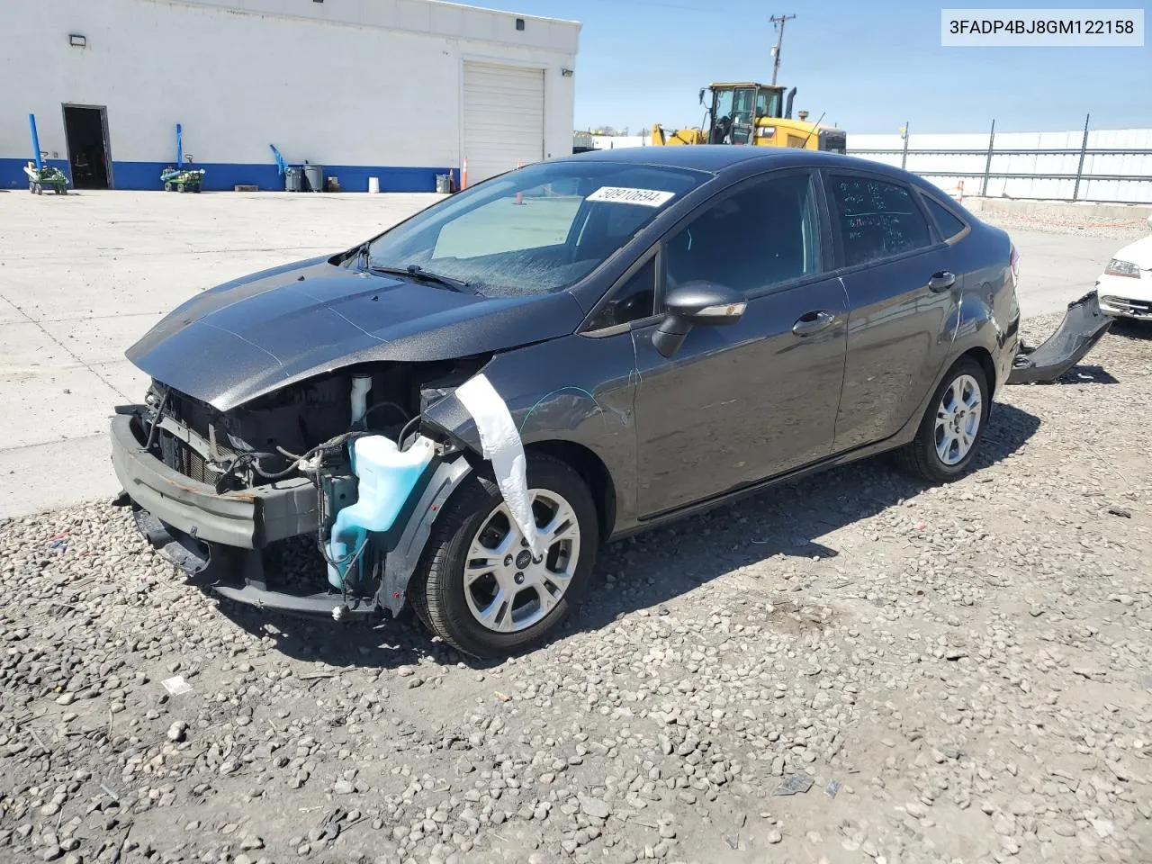 2016 Ford Fiesta Se VIN: 3FADP4BJ8GM122158 Lot: 50910694