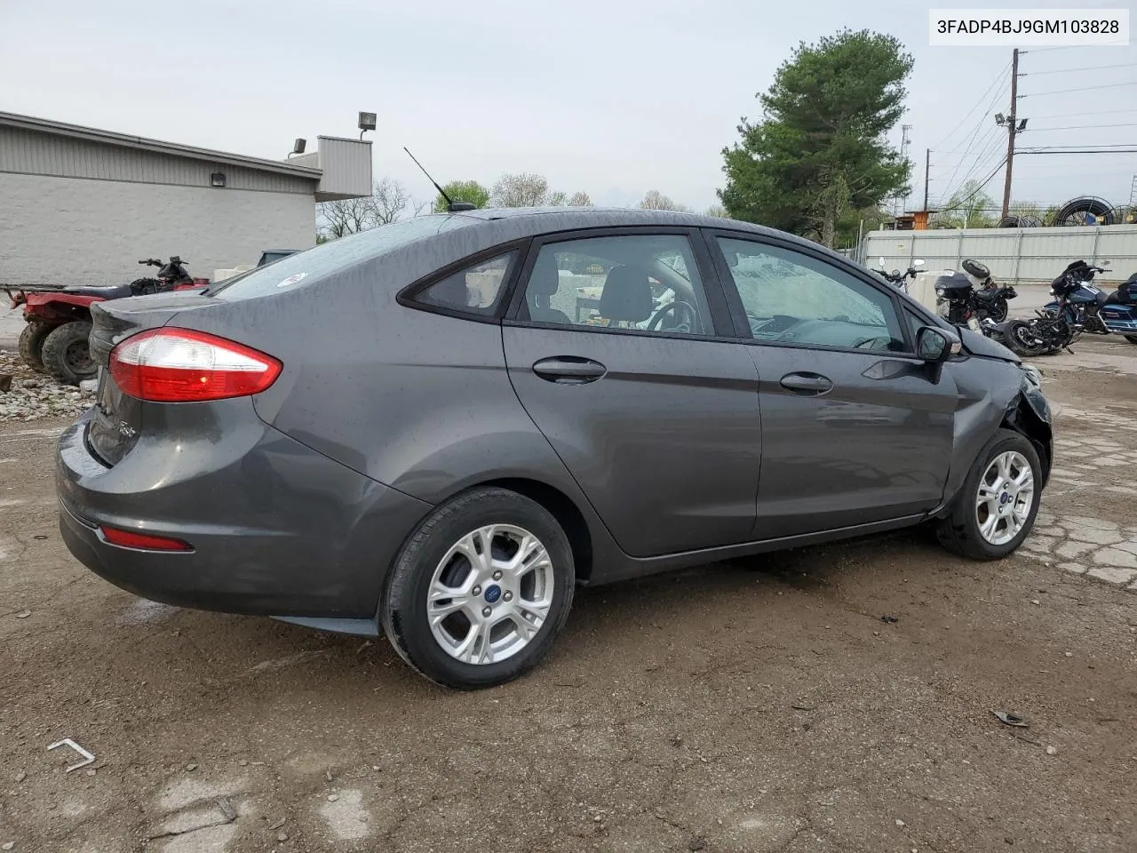 2016 Ford Fiesta Se VIN: 3FADP4BJ9GM103828 Lot: 50967454