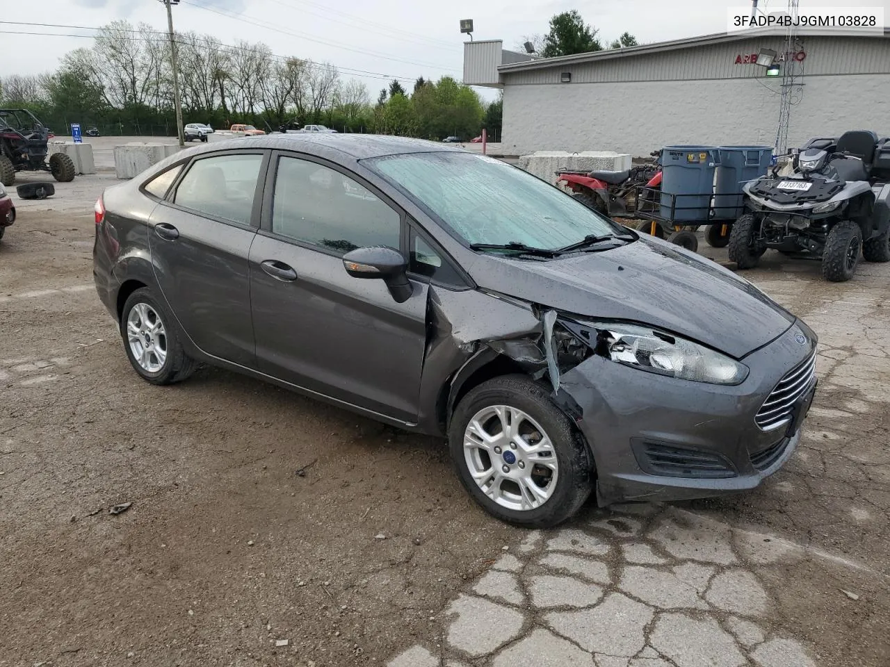 3FADP4BJ9GM103828 2016 Ford Fiesta Se