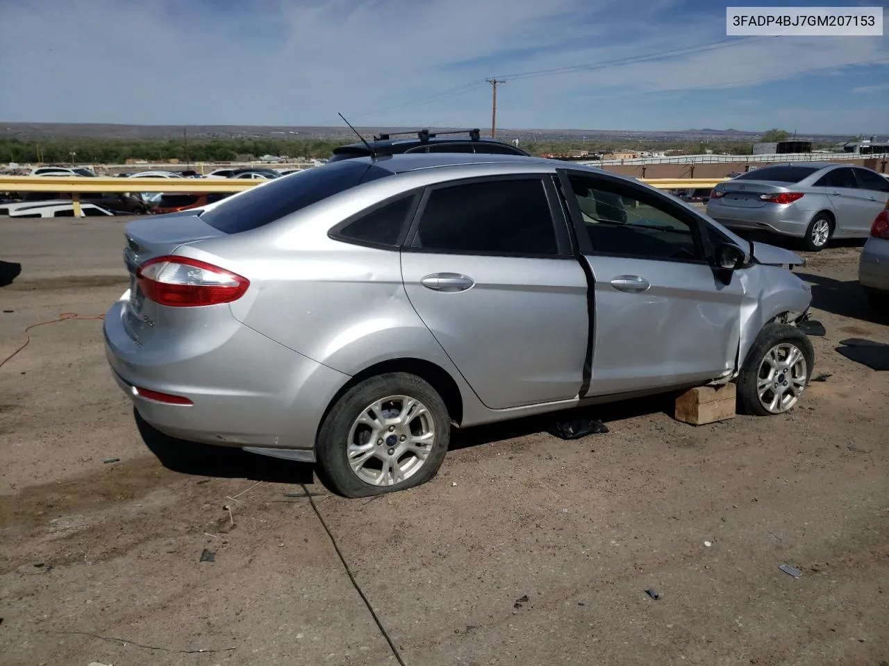 3FADP4BJ7GM207153 2016 Ford Fiesta Se