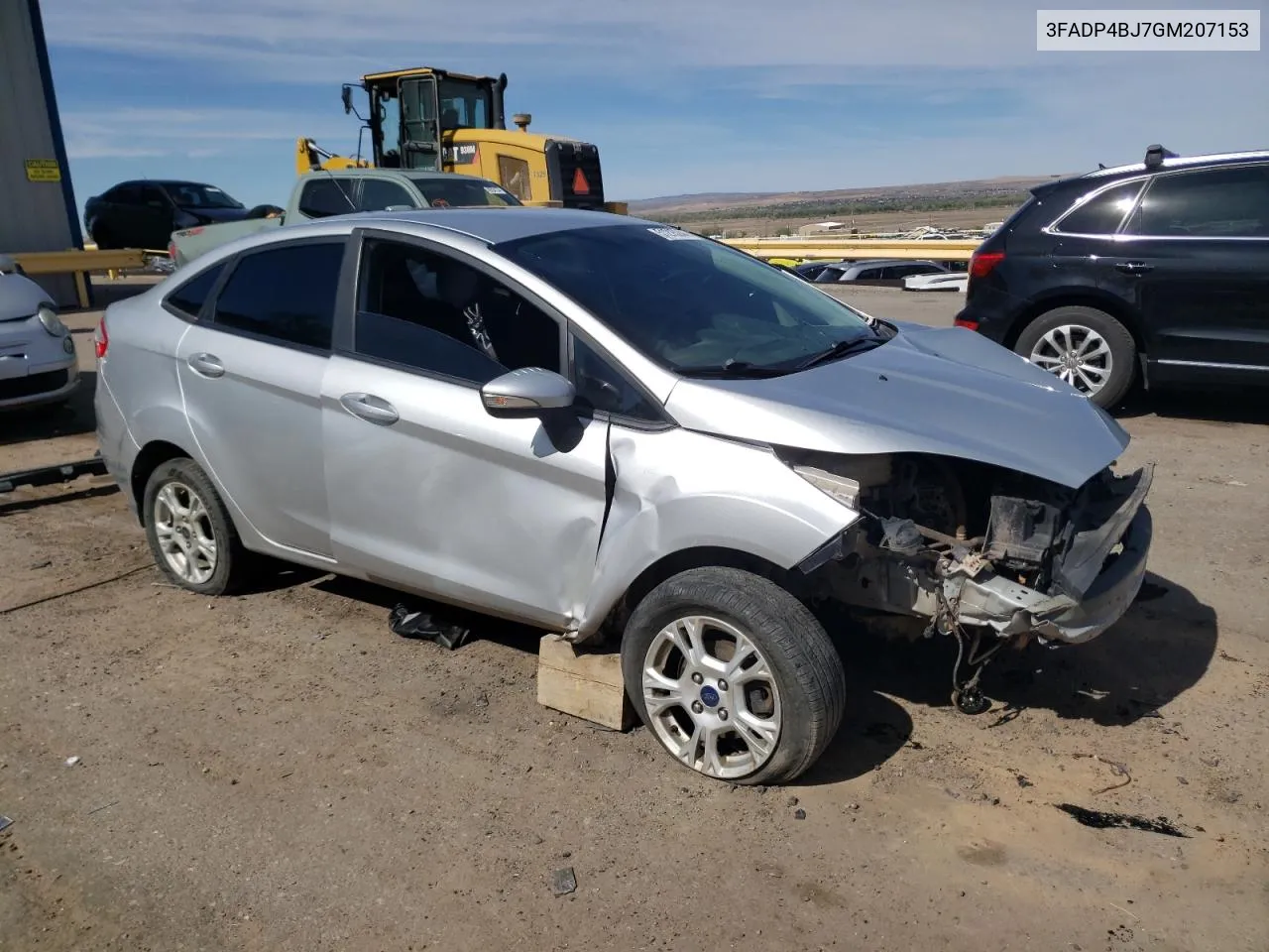 2016 Ford Fiesta Se VIN: 3FADP4BJ7GM207153 Lot: 51215244