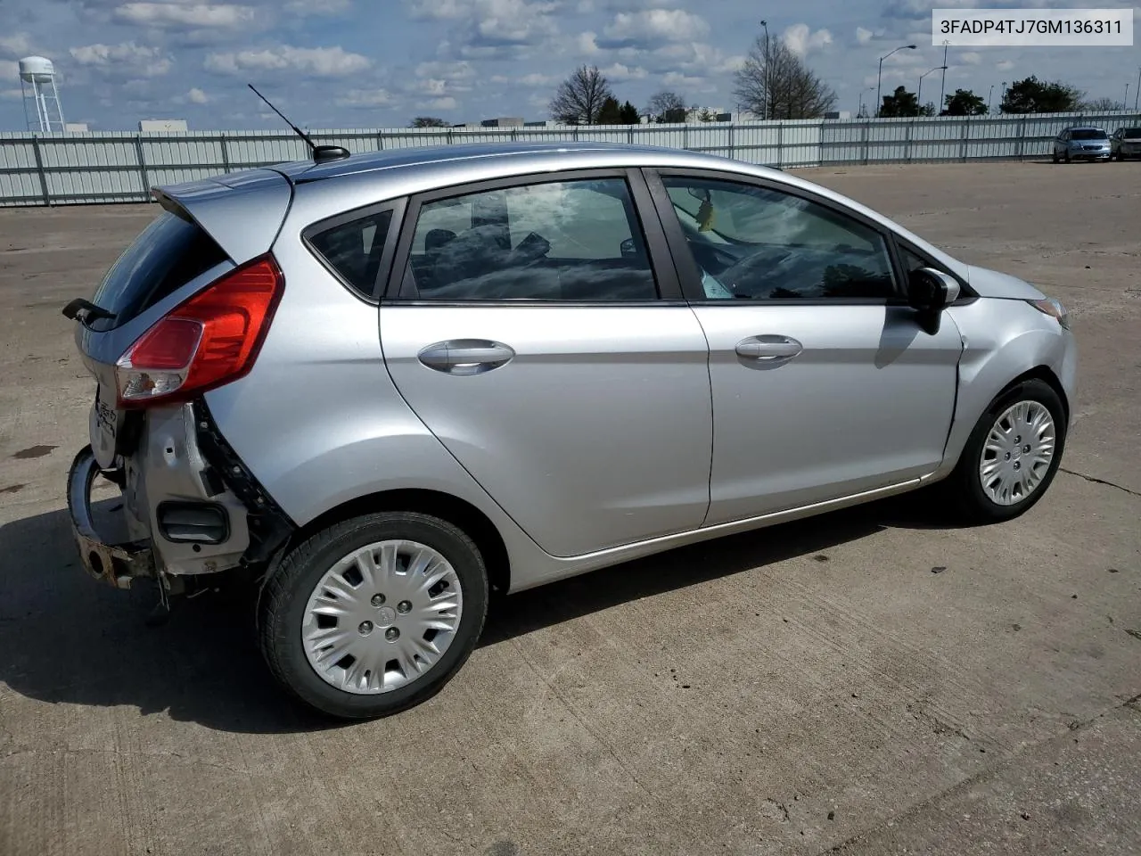 2016 Ford Fiesta S VIN: 3FADP4TJ7GM136311 Lot: 51370204