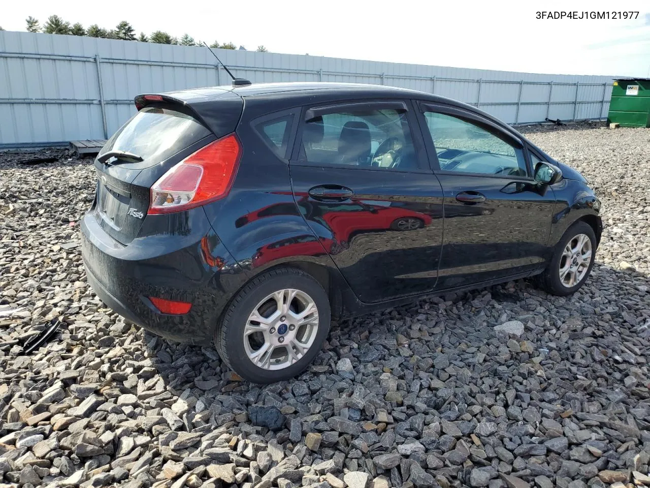 2016 Ford Fiesta Se VIN: 3FADP4EJ1GM121977 Lot: 51439594