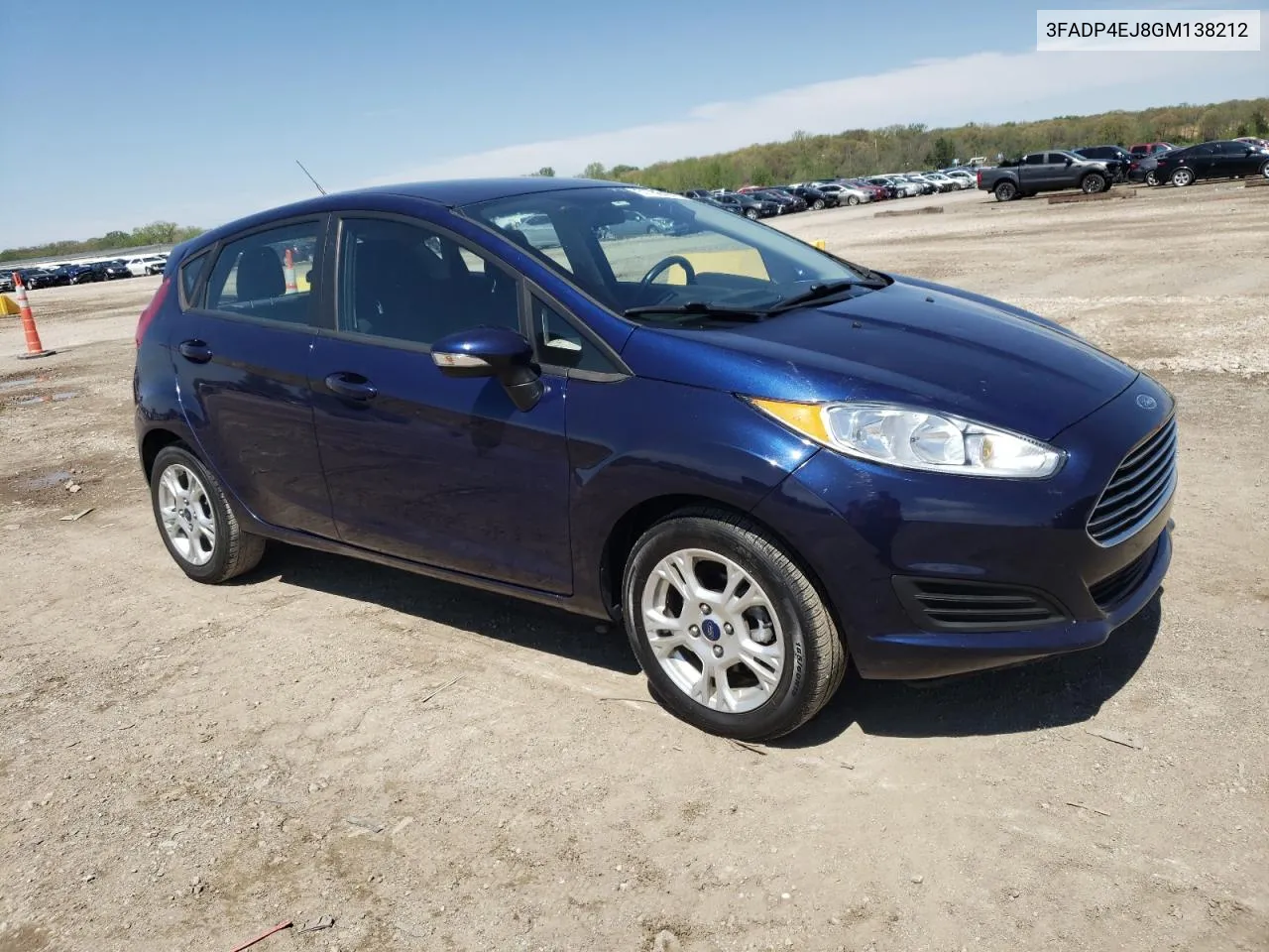 2016 Ford Fiesta Se VIN: 3FADP4EJ8GM138212 Lot: 51786404