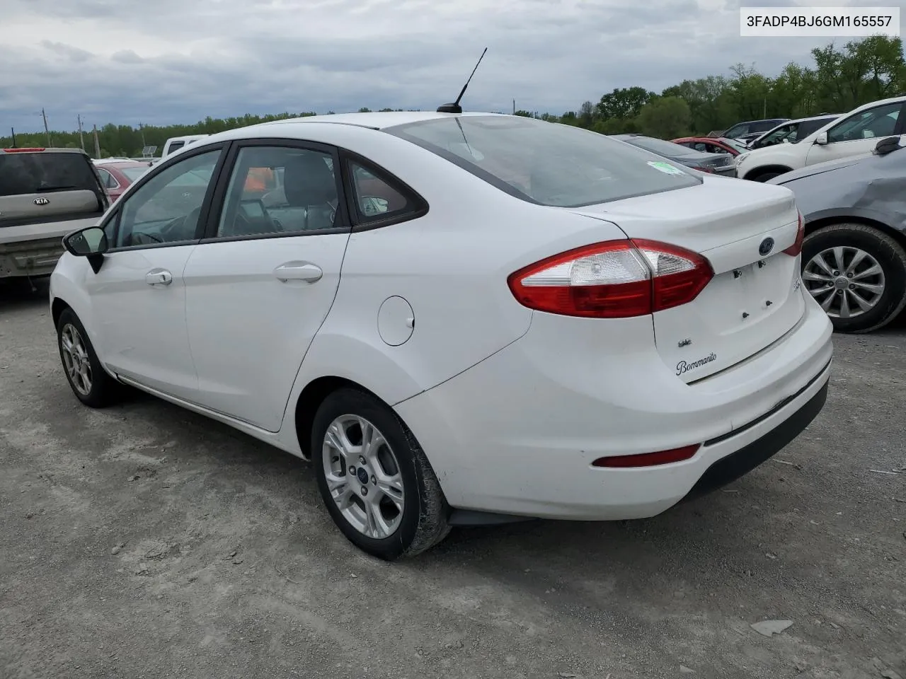 2016 Ford Fiesta Se VIN: 3FADP4BJ6GM165557 Lot: 51801944