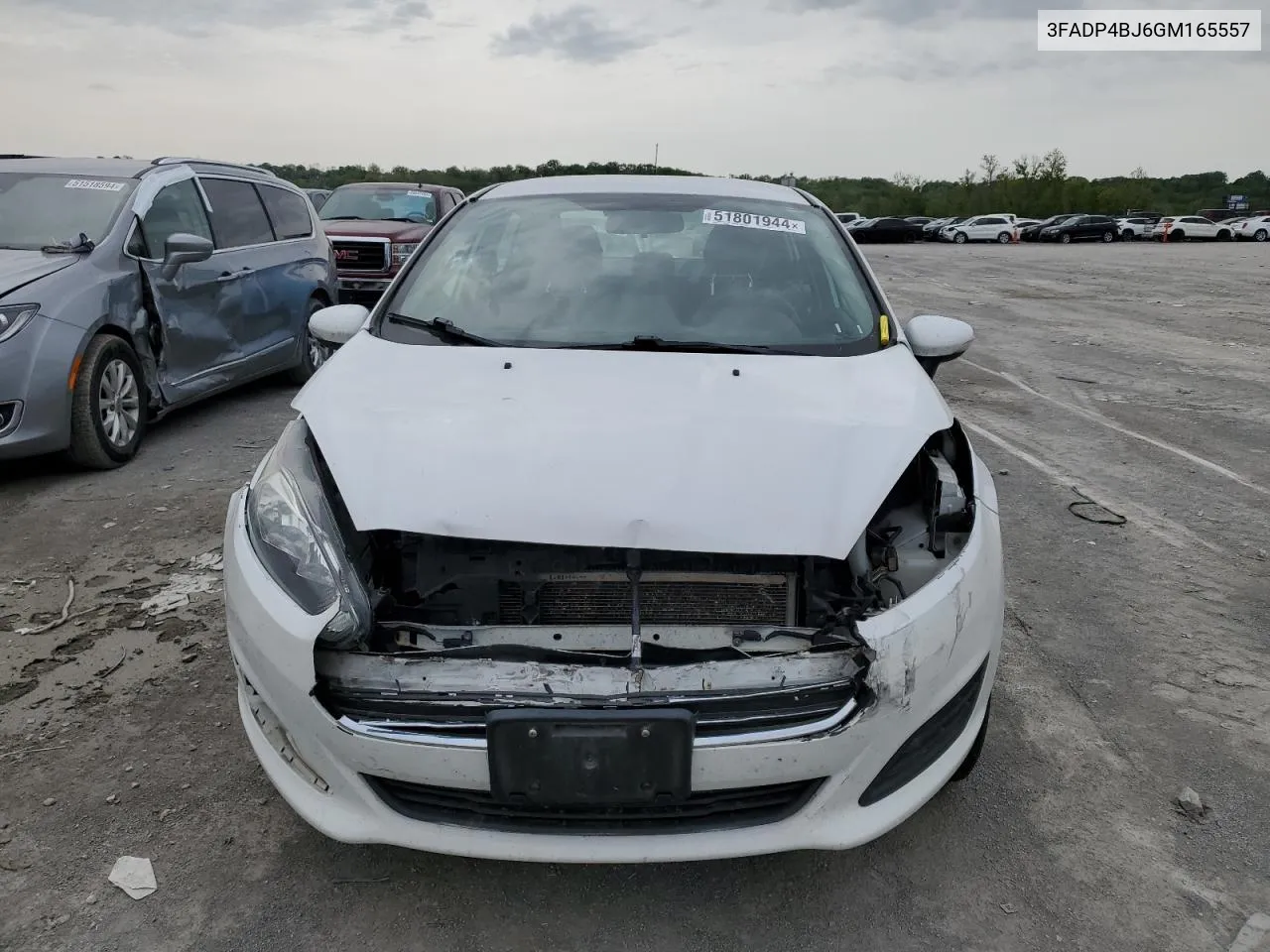 2016 Ford Fiesta Se VIN: 3FADP4BJ6GM165557 Lot: 51801944